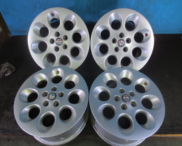 送料無料 ALFA ROMEO 純正 15×6.5J OFF+41.5 PCD100 ST157