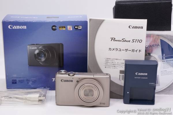 ☆新品級☆キャノン CANON POWERSHOT S110 ☆完動品☆#77
