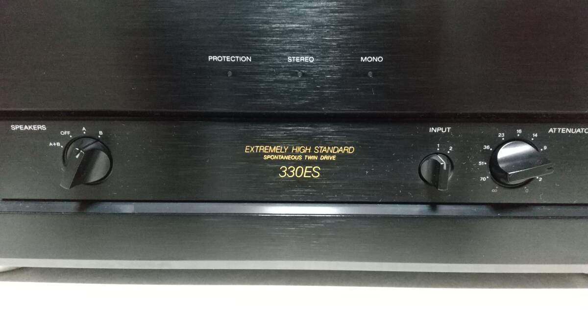 SONY TA-N330ES ステレオパワーアンプ 説明書付き ジャンク扱い 現状