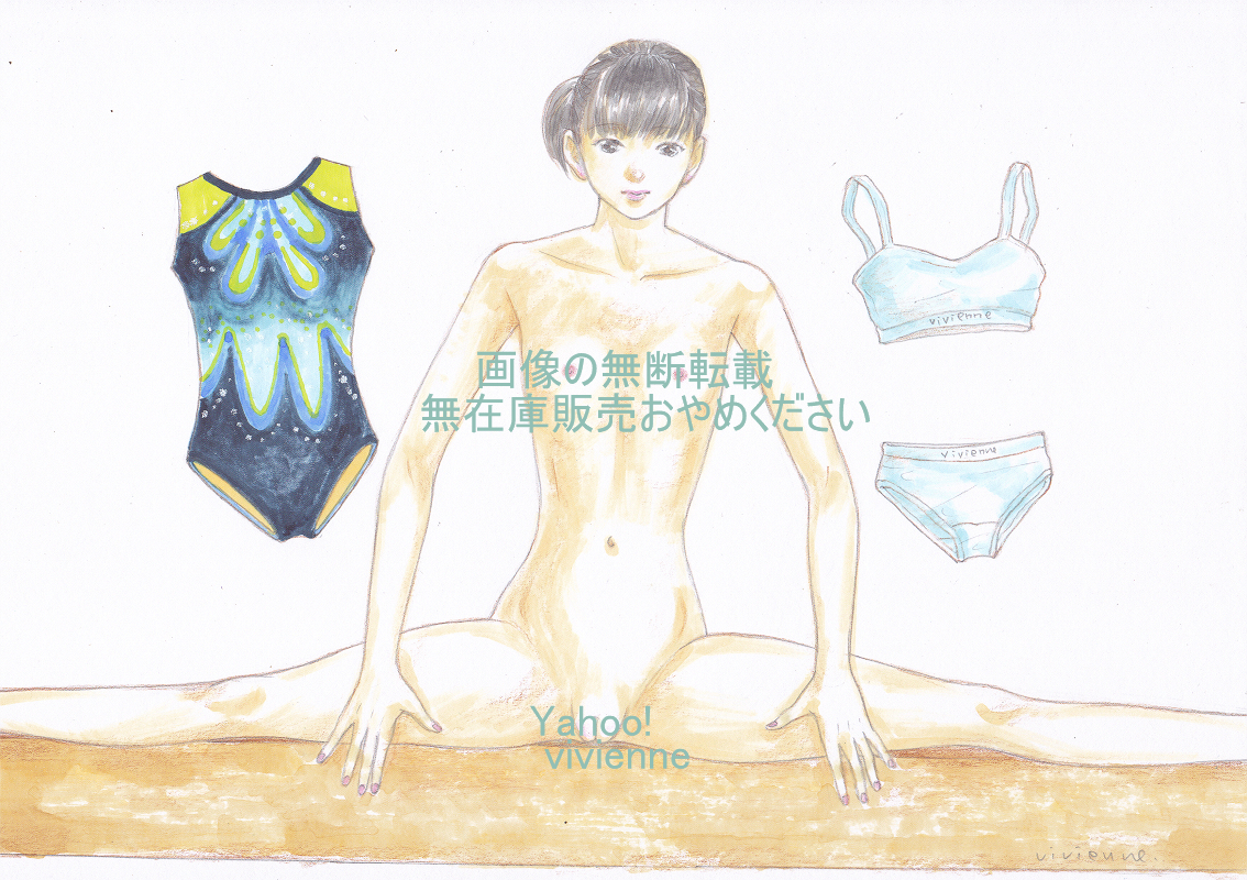 vivi【手描きイラスト】「Venus50」女の子 美女 女性 美人画 人物画