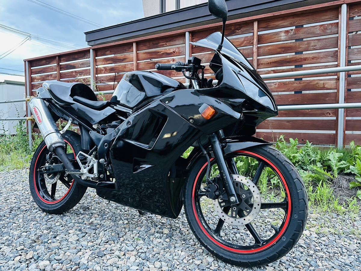 北海道 ホンダ NS-1 走行少ない！外装美品！タイヤ前後バリ山 