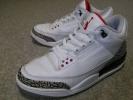エアジョーダン3 レトロ 白灰 US8(26.0cm) AIR JORDAN3 NIKE