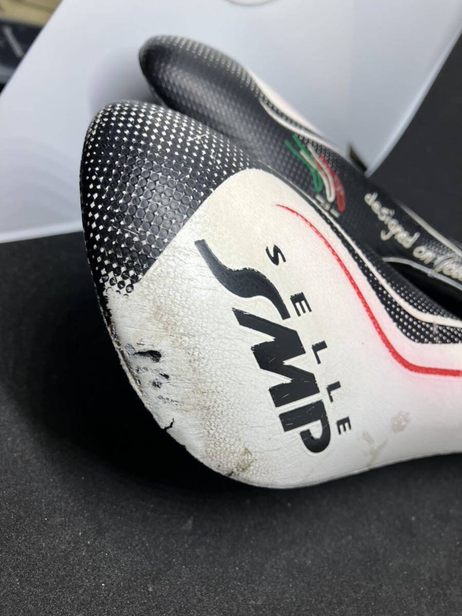 SELLE SMP HELL ホワイト/ブラック_4
