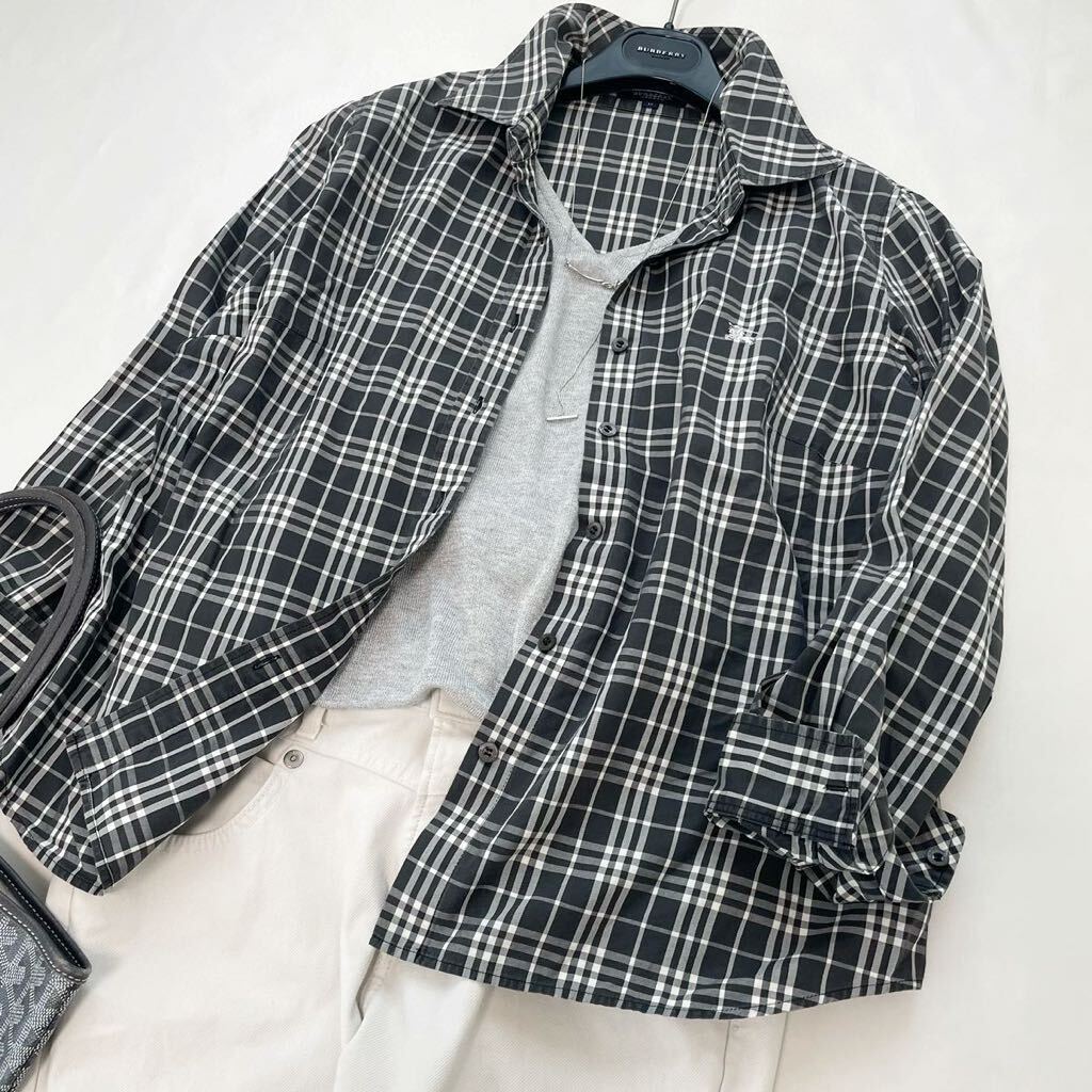 ☆大きいサイズ☆バーバリー☆BURBERRY 13号/44/XL-3L モノトーン 