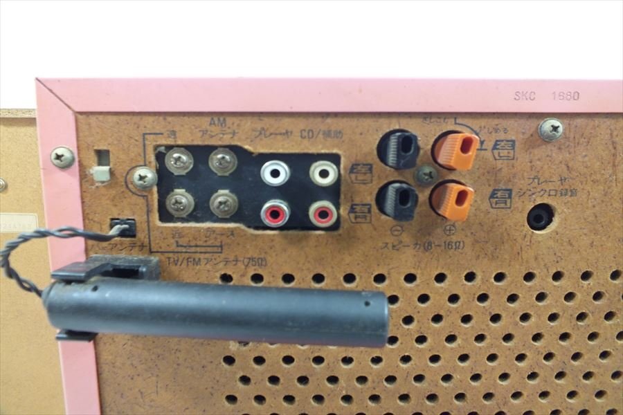 □ Technics テクニクス SA-K3W SL-F1C SB-F35 ミニコンポ 中古 現状品