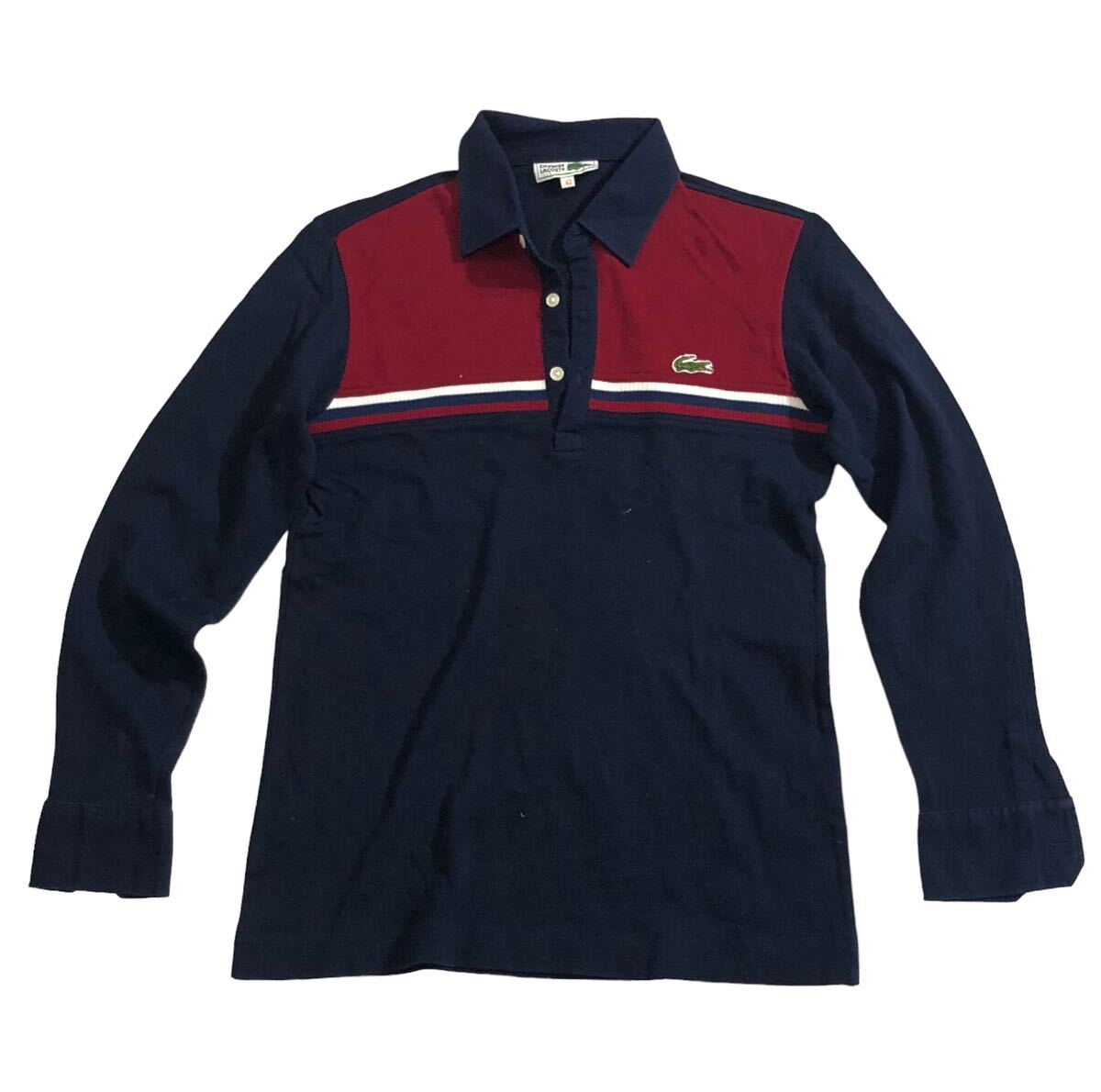 70s ヴィンテージ □ CHEMISE LACOSTE シュミーズ ラコステ □ ワニ