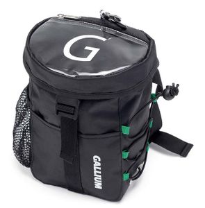 GALLIUM　KC158　チョークバッグ　Color:Black　定価￥6270　サイズ：H10cm×W15.5ｃｍ×