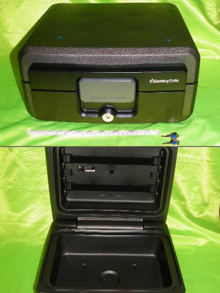 o品名oセントリーSentry Ssfe WD2ポータブル耐火.防水?金庫/青●