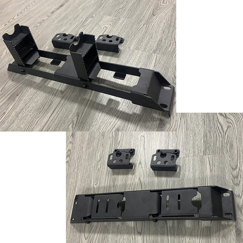 新型スズキジムニー リアラダー ジムニーJB64 JB74 折りたたみ テールラダー クロカン ハシゴ カスタム 外装パーツ アクセサリー ブラック_9