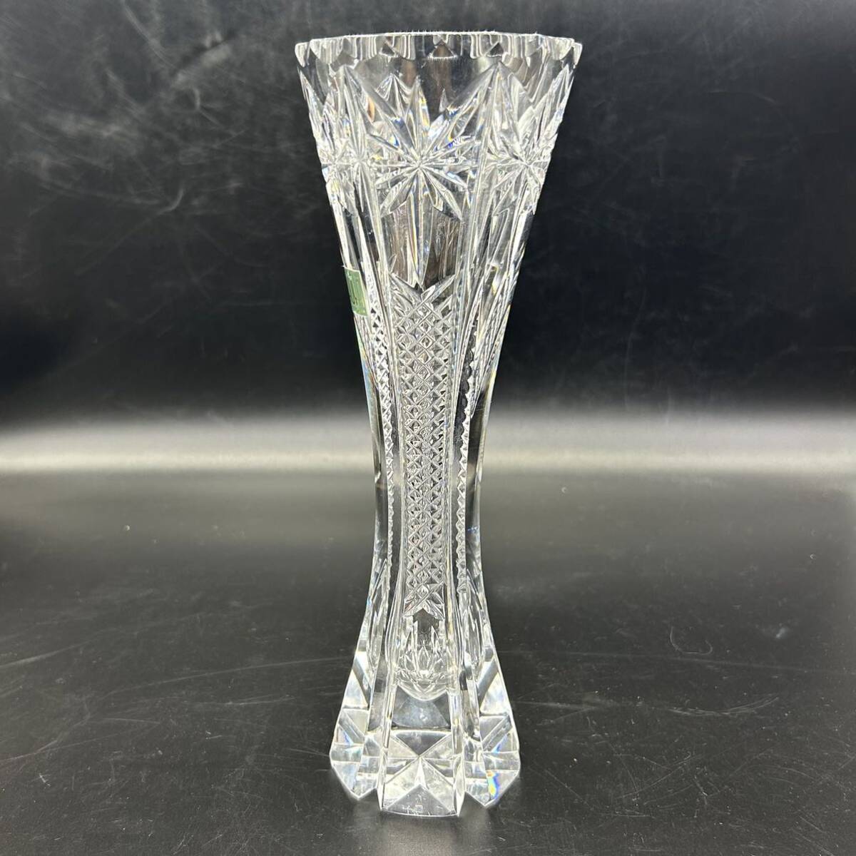 花瓶 花器 一輪挿し HOYA CRYSTAL フラワーベース クリスタル