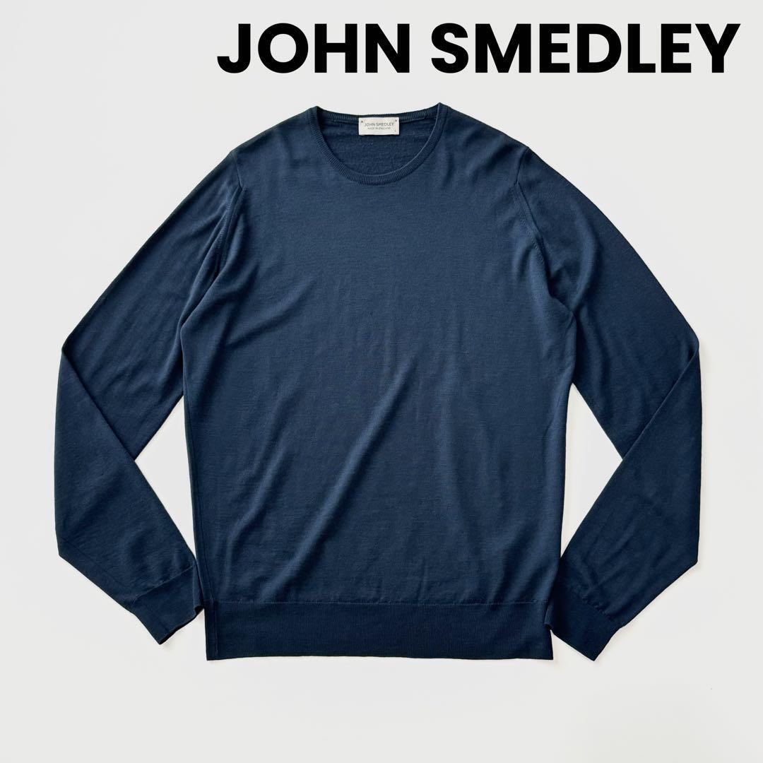 JOHN SMEDLEY ジョンスメドレー クルーネック ウール ハイゲージ 