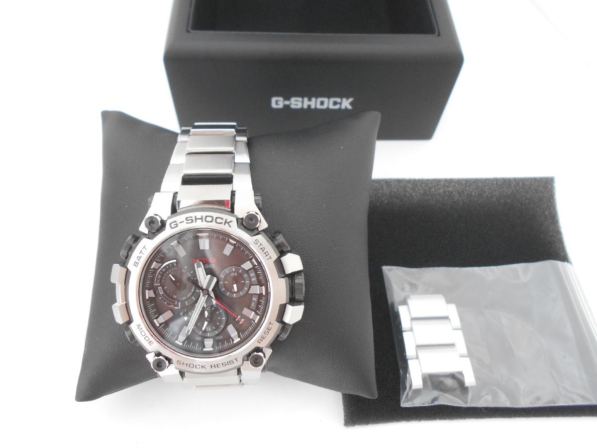 MT-G G-SHOCK Watch CASIO - Black MTGB3000B-1A Bluetooth G-Shock 