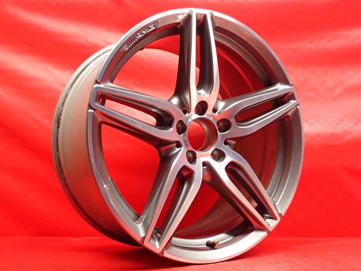 単品 中古ホイール リア用 1本 メルセデス・ベンツ Eクラス W213 AMG 純正 9J 19インチ PCD112 5穴 +49 ハブ66.5  A2134012100 ja19