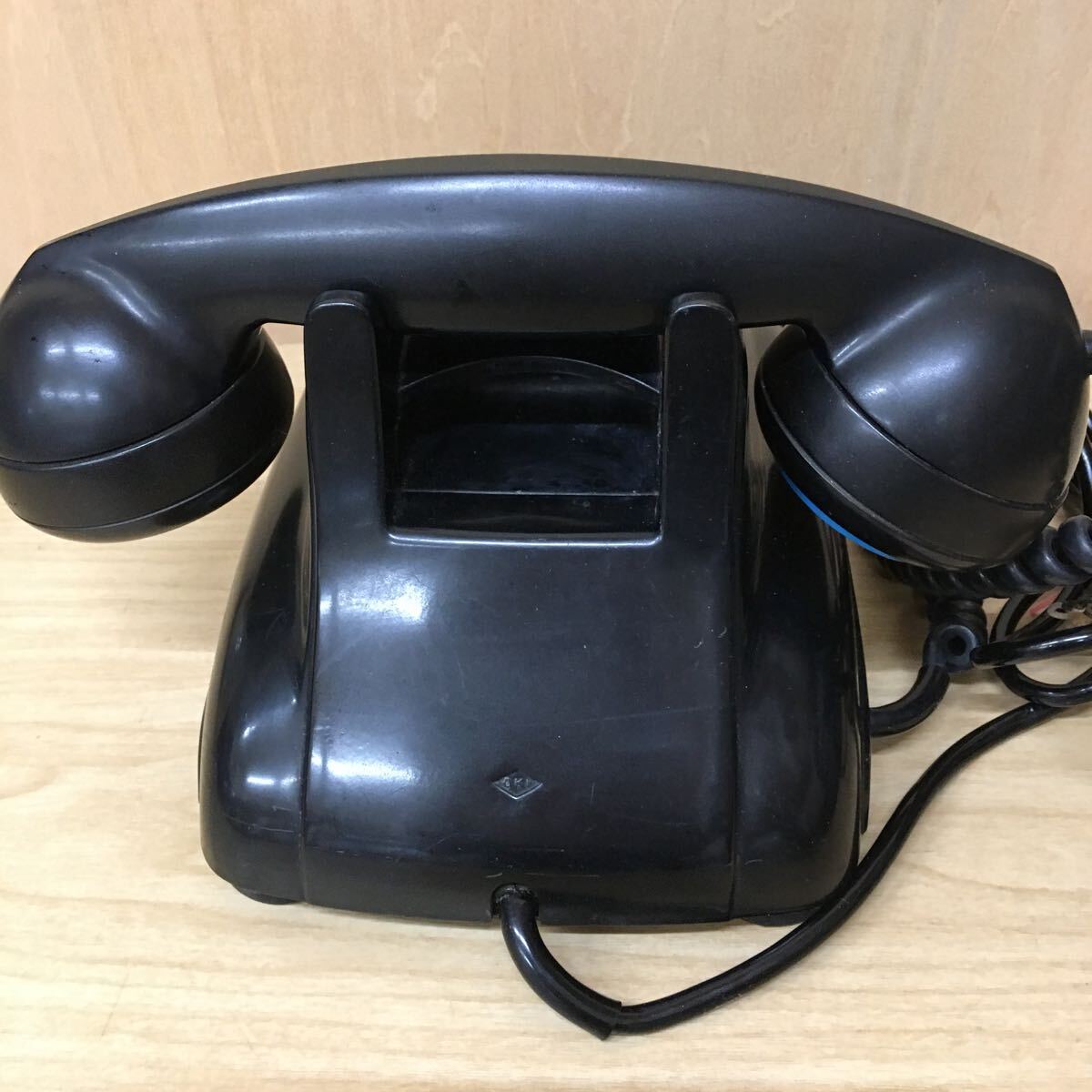 昭和レトロ 黒電話 4号A 電話機 日本電信電話公社 1972.2 NEC 自動式