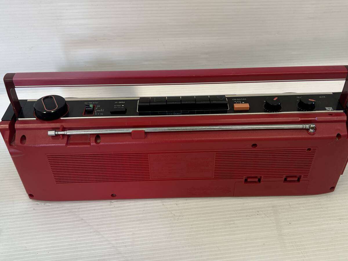 美品 サンヨー 小型ラジカセ SANYO MR-U4SA 昭和レトロ ビンテージ