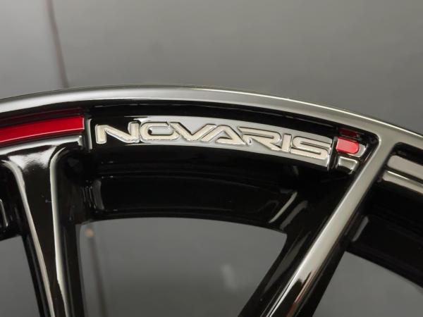 WEDS ウェッズ NOVARIS ROHGUE SH ノヴァリス ローグ エスエイチ 1770+53 5H 114.3 BK/RED アルミホイール 4枚セット 須賀川店 NOVARIS ROHGUE SH SH：ノヴァリス 0 245&frasl;45R18