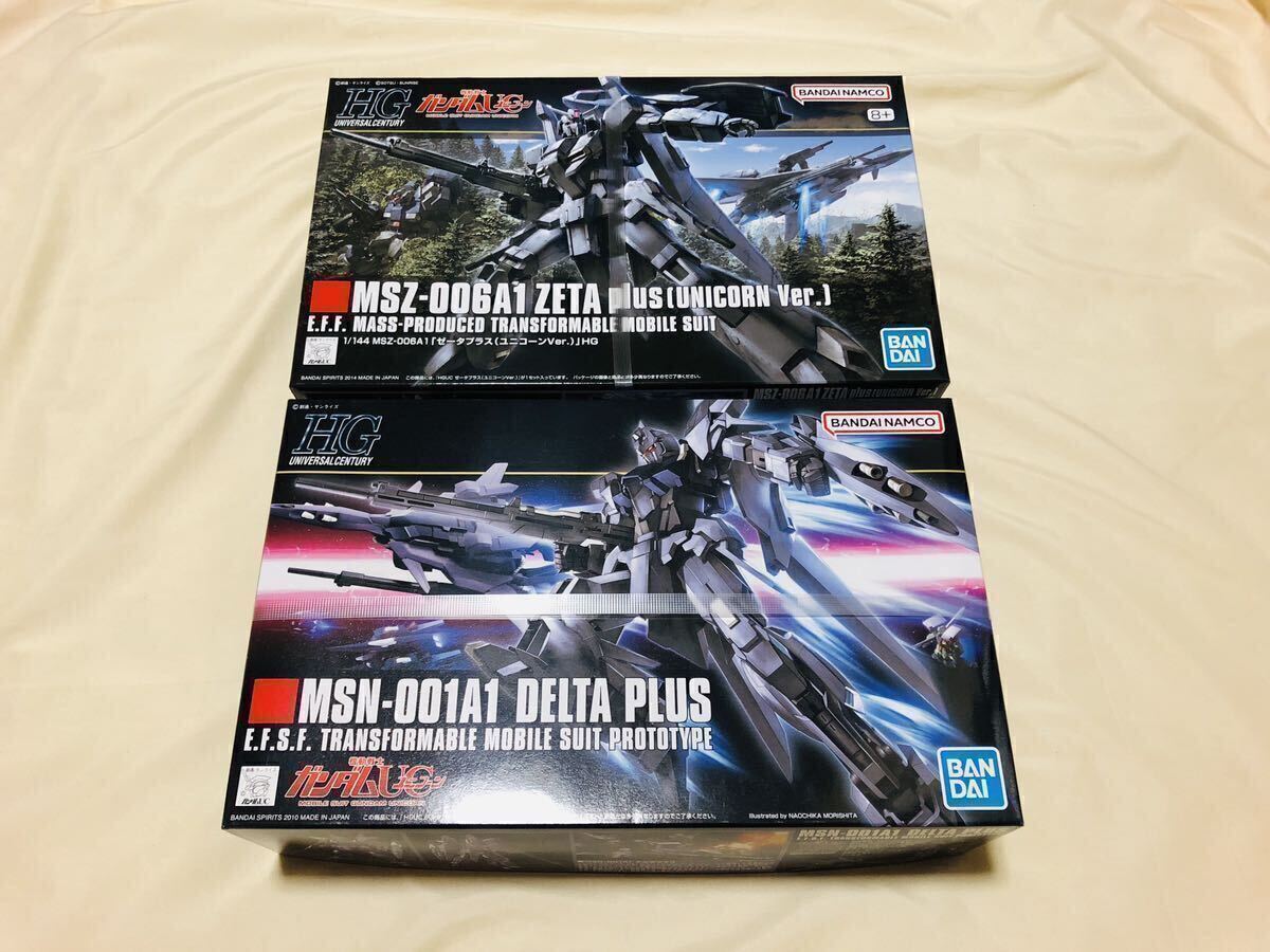 HG デルタプラス ゼータプラス ユニコーン Ver. HGUC 機動戦士ガンダム 