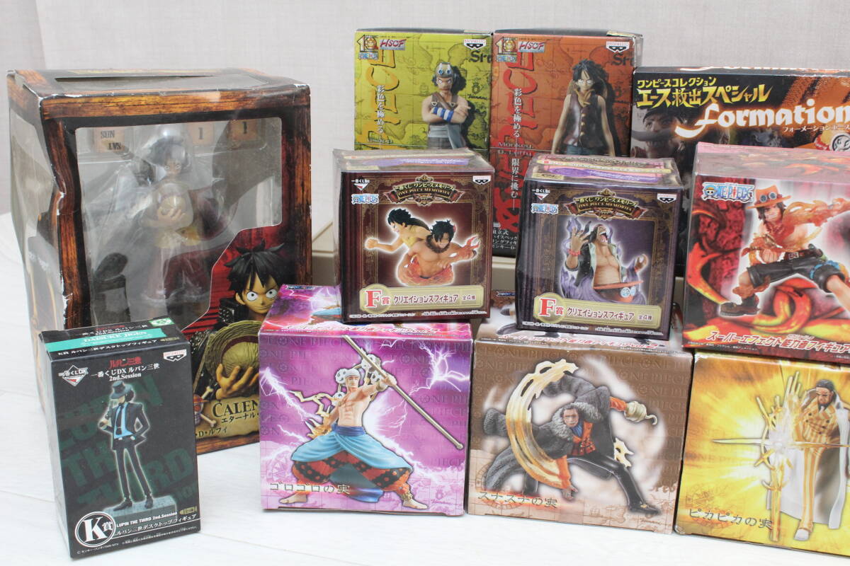 kb□未開封 ワンピース 一番くじ フィギュア他 18点まとめて(ONE PIECE