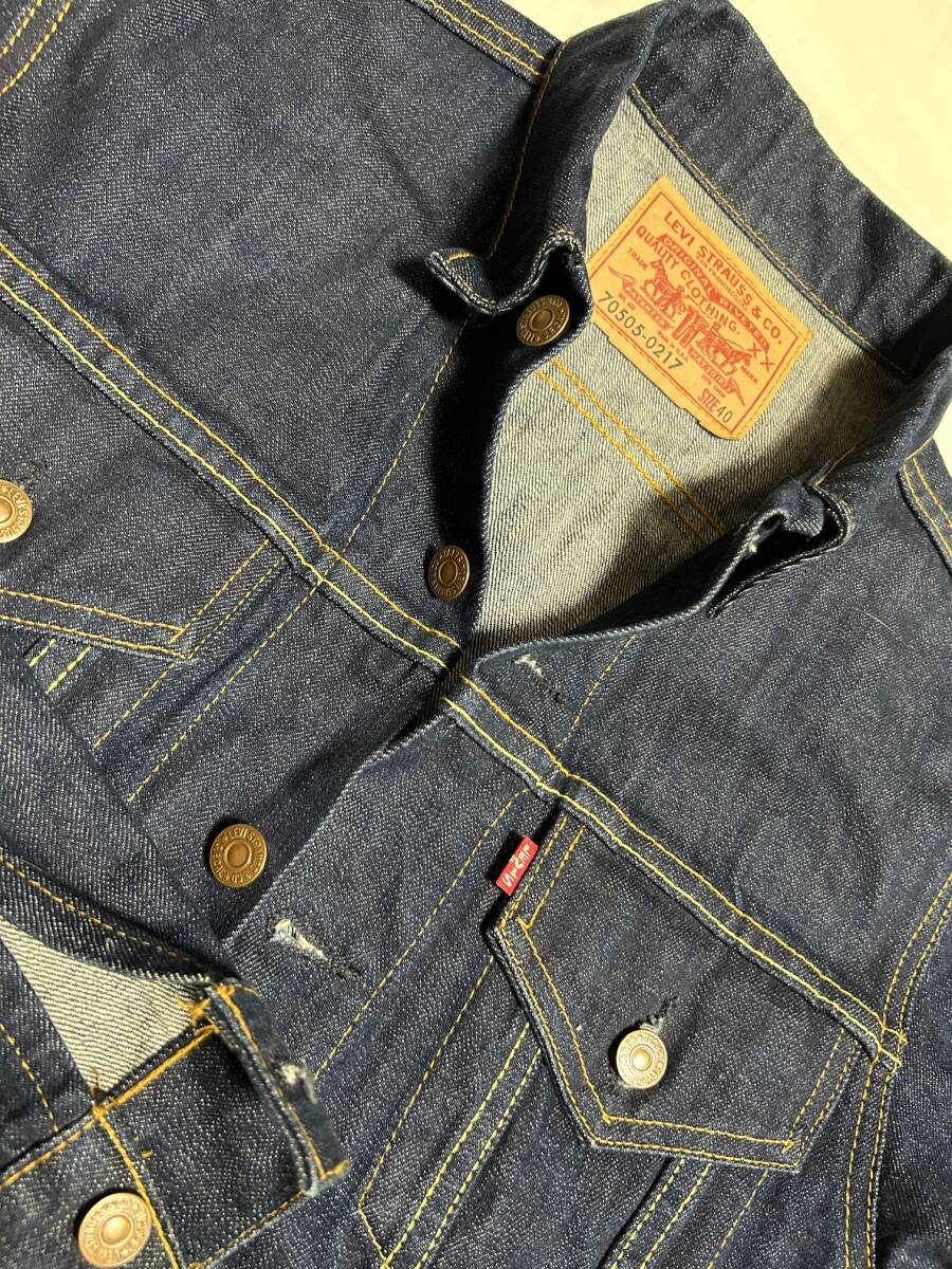 LEVI'S リーバイス 70505-0217 バレンシア製 4th 希少イエローステッチ