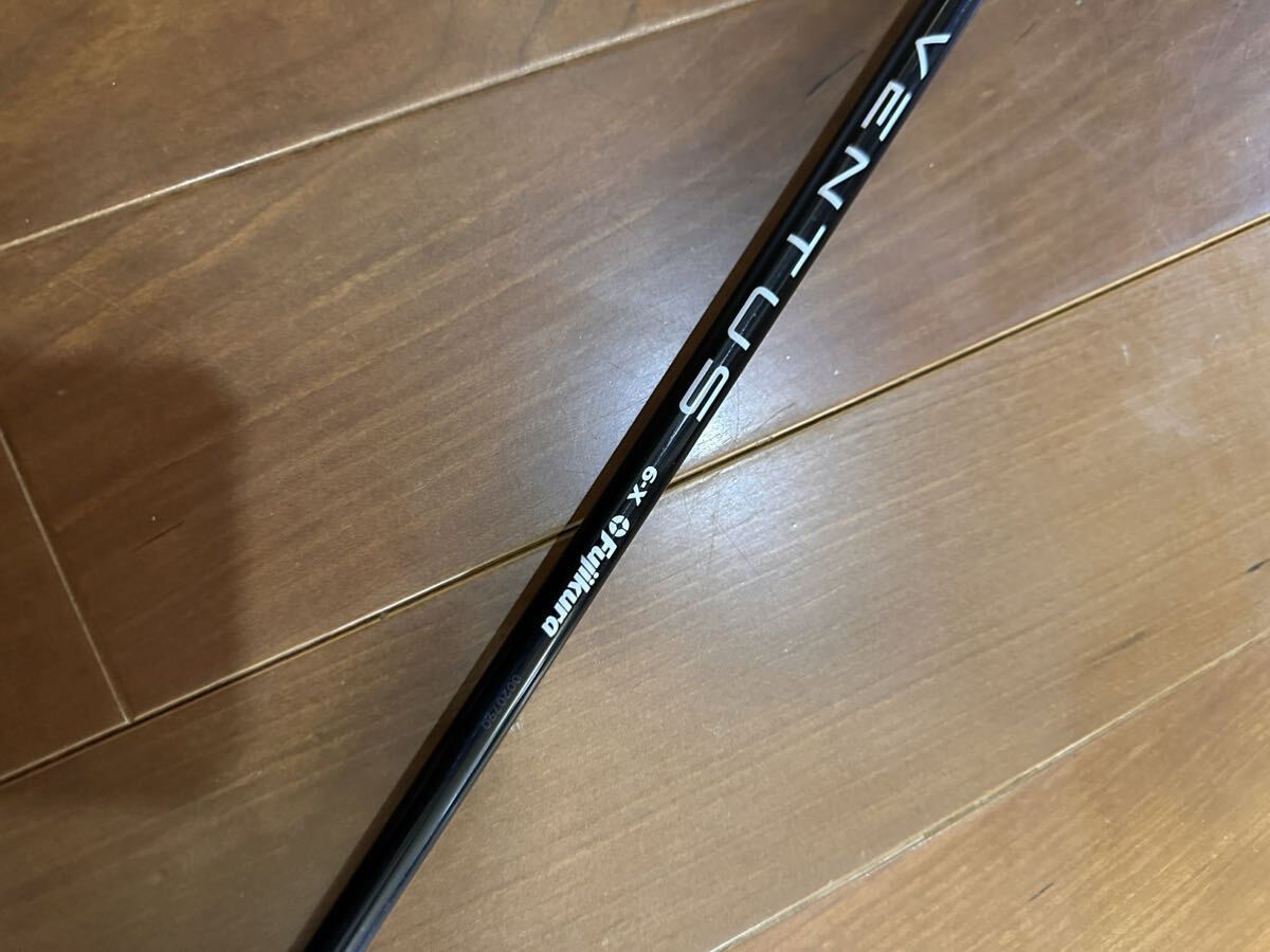 ベンタスブラック　6x 44.75インチ　日本使用　シャフトのみ　テーラーメイドスリーブ_1