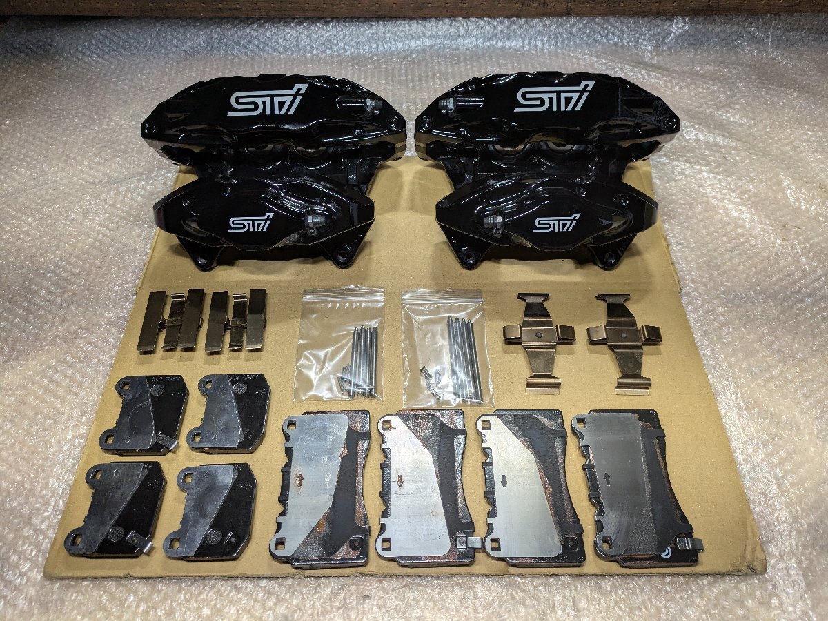 【専用】 WRX STI VAB 純正ブレンボキャリパー 一式　② SUBARU WRX STI スバル純正 ブレンボキャリパー 前後セット フロント