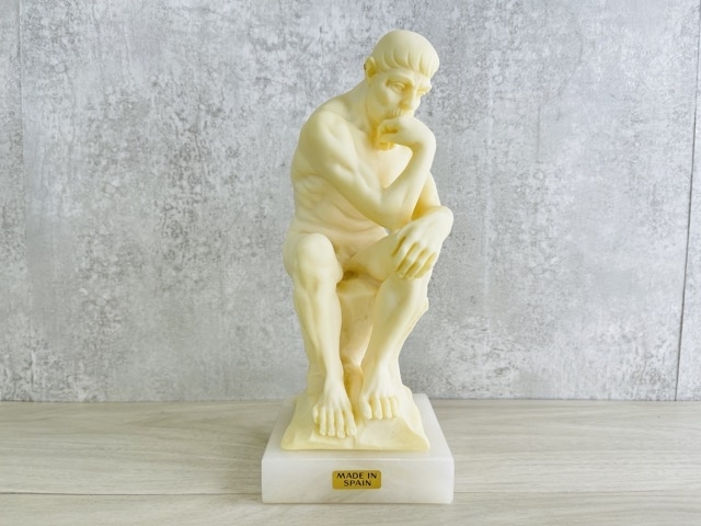 オブジェ 未使用 保管品 ALABASTROS ALFREDO アラバスタ 210M 考える人