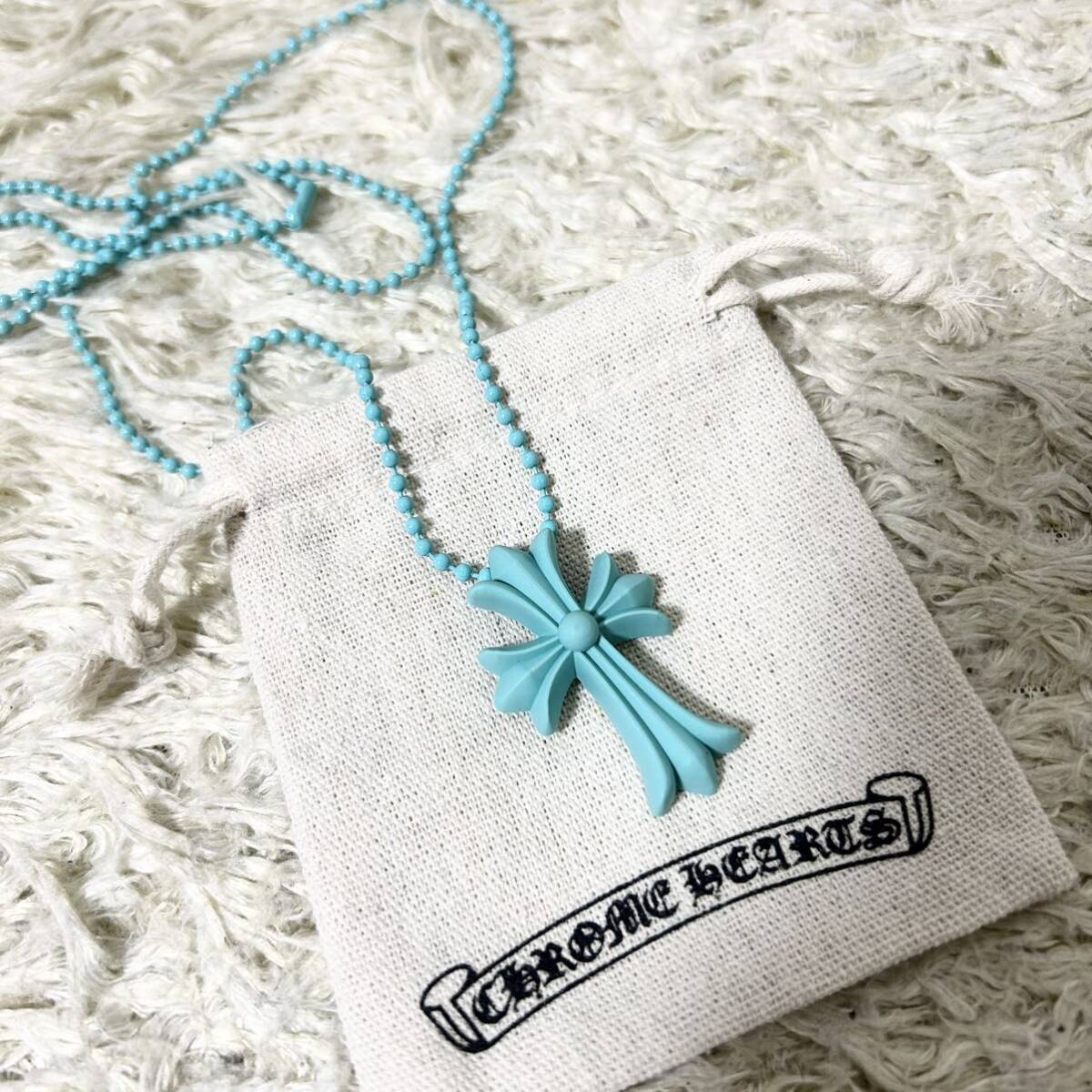新品未使用1円 CHROME HEARTS クロムハーツ クロス ペンダント 