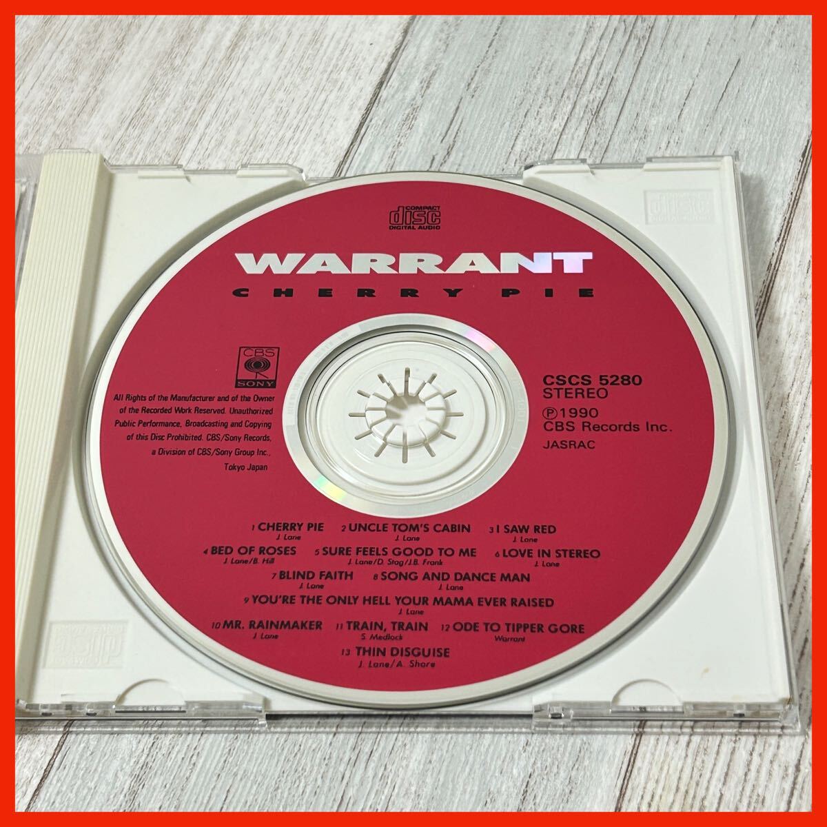 MK12ウォレント WARRANT／いけないチェリーパイ Cherry Pie(一般