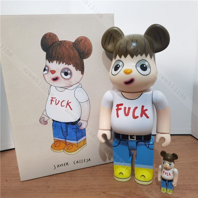 ベアブリック bearbrick FUCK BE@RBRICK 100％ & 400％ 面白い