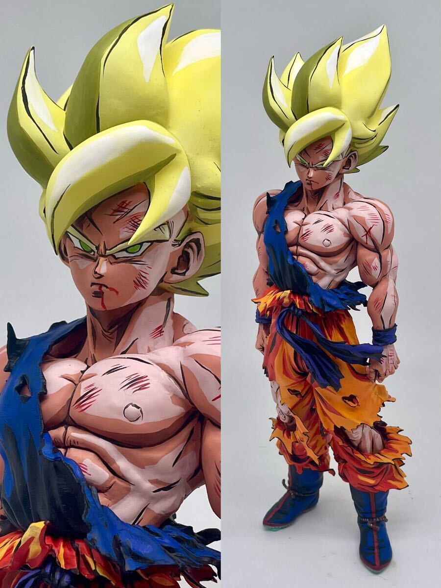 1円~ドラゴンボール 孫悟空 SMSP スーパーサイヤ人 二次元色 2D塗装