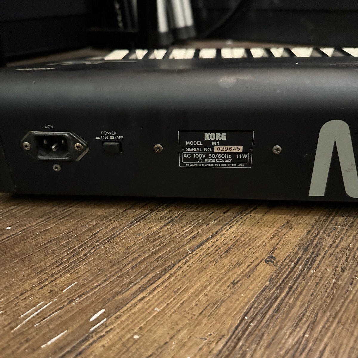 KORG M1 1980年代 PCM音源 61鍵盤シンセサイザー コルグ キーボード 現状渡し ジャンク -a708_8