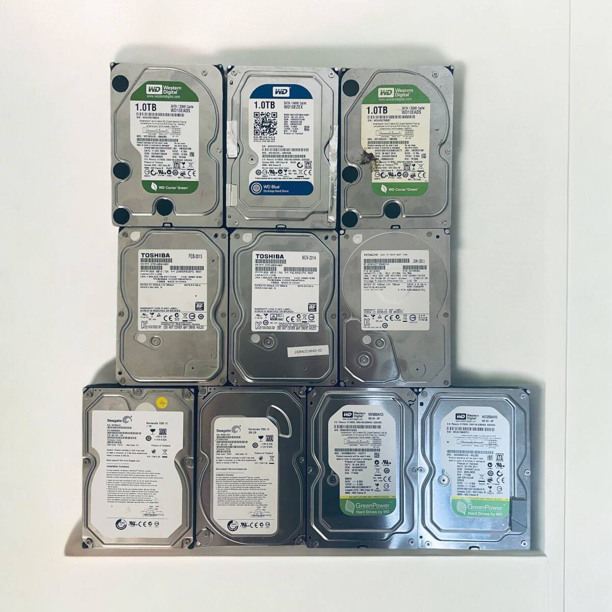 3.5インチ 内蔵HDD 7台セット hdd 1tb 3.5インチ | ハードディスク