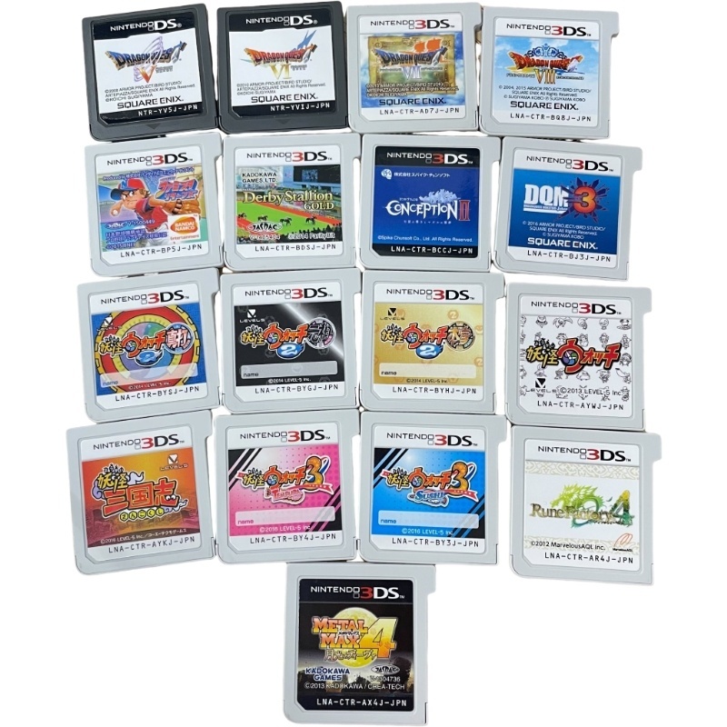 まとめ売り DS 3DSゲームソフト 計17点 セット ゲーム 妖怪ウォッチ