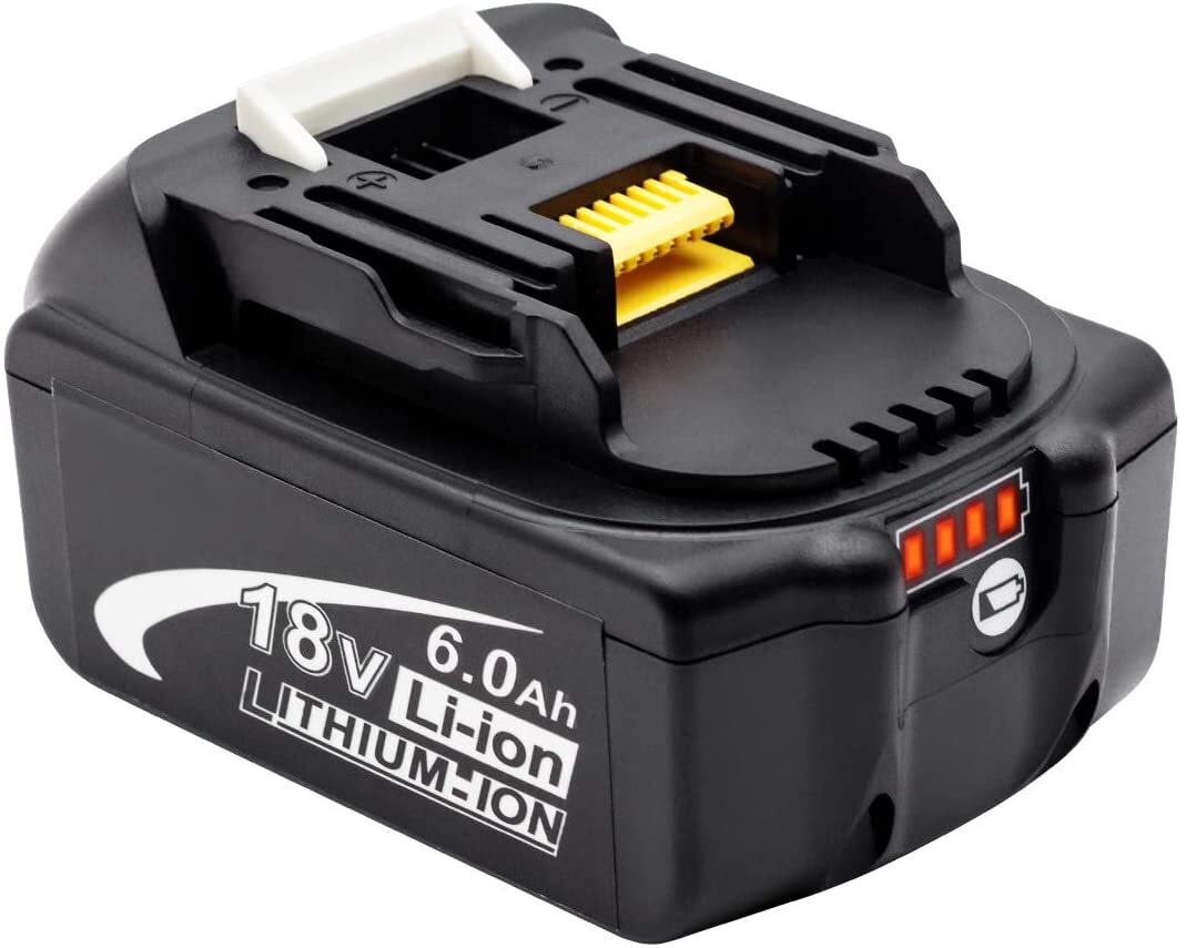 マキタ 互換バッテリー 6.0Ah 18V 一個のみ BL1830 BL1850 BL1860対応　対応 残量表示付き PSE取得済み_2