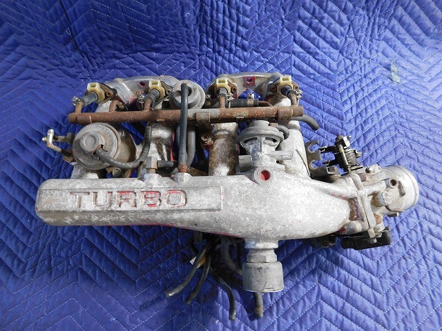 A7991◎ DR30 FJ20 ターボ サージタンク インマニ スロットルボディ 