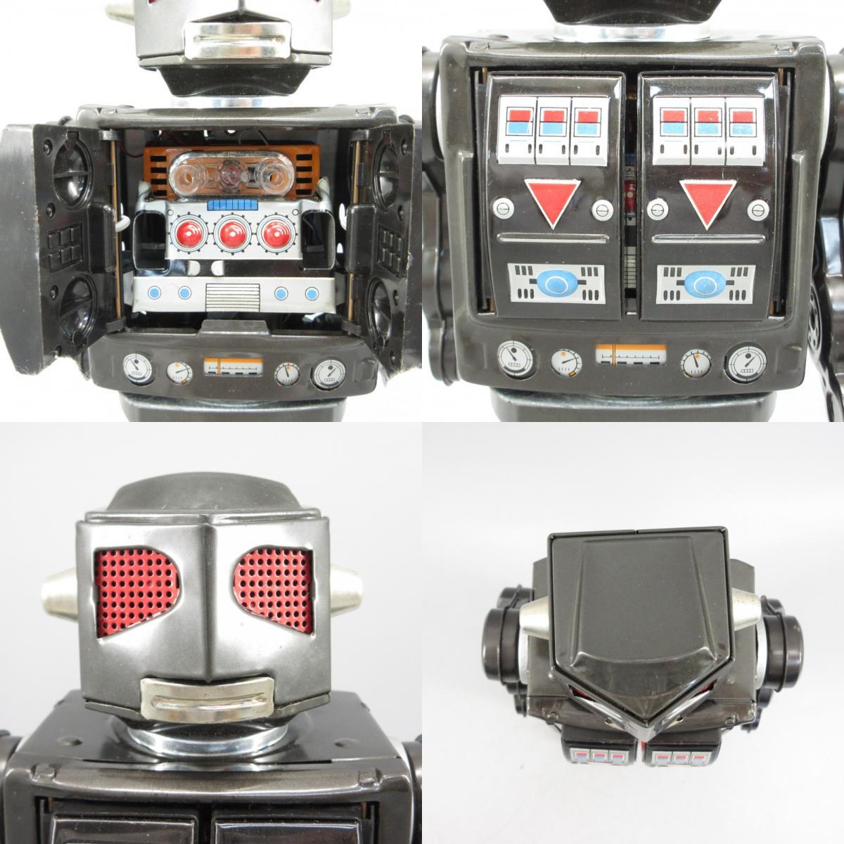 1円〜 堀川玩具 スーパー火星大王 ブリキ ロボット 箱付き 当時物 昭和