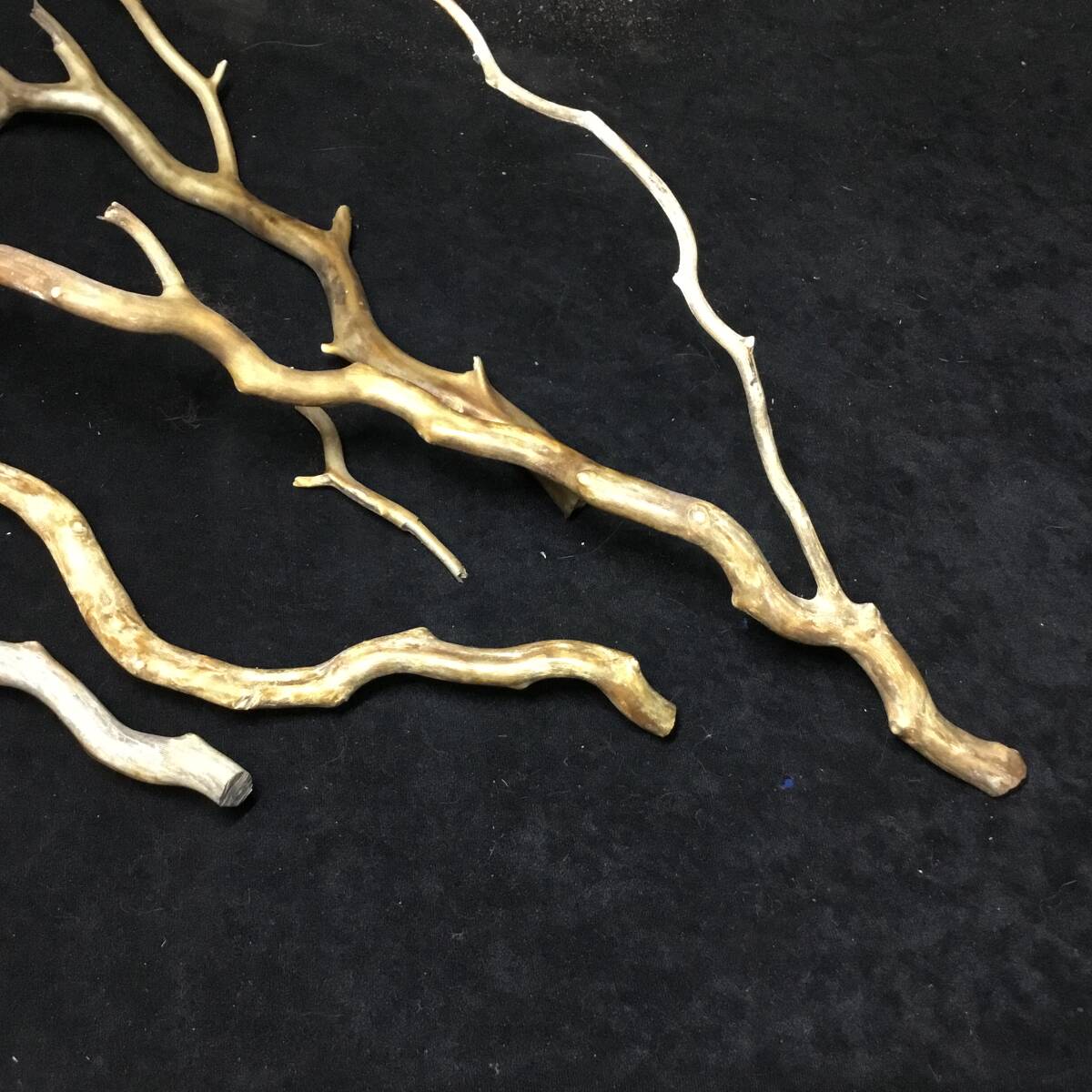 海松 深海松 原木 レインボーコーラル 重量700g 枝珊瑚 置物 オブジェ 材料 No.27_4