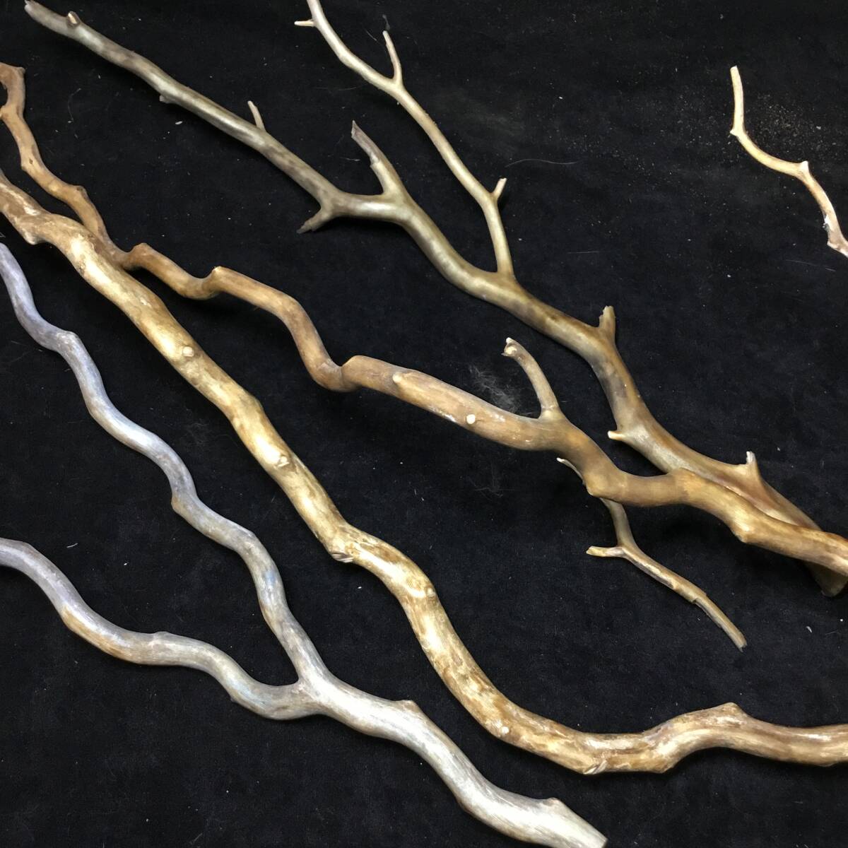 海松 深海松 原木 レインボーコーラル 重量700g 枝珊瑚 置物 オブジェ 材料 No.27_5