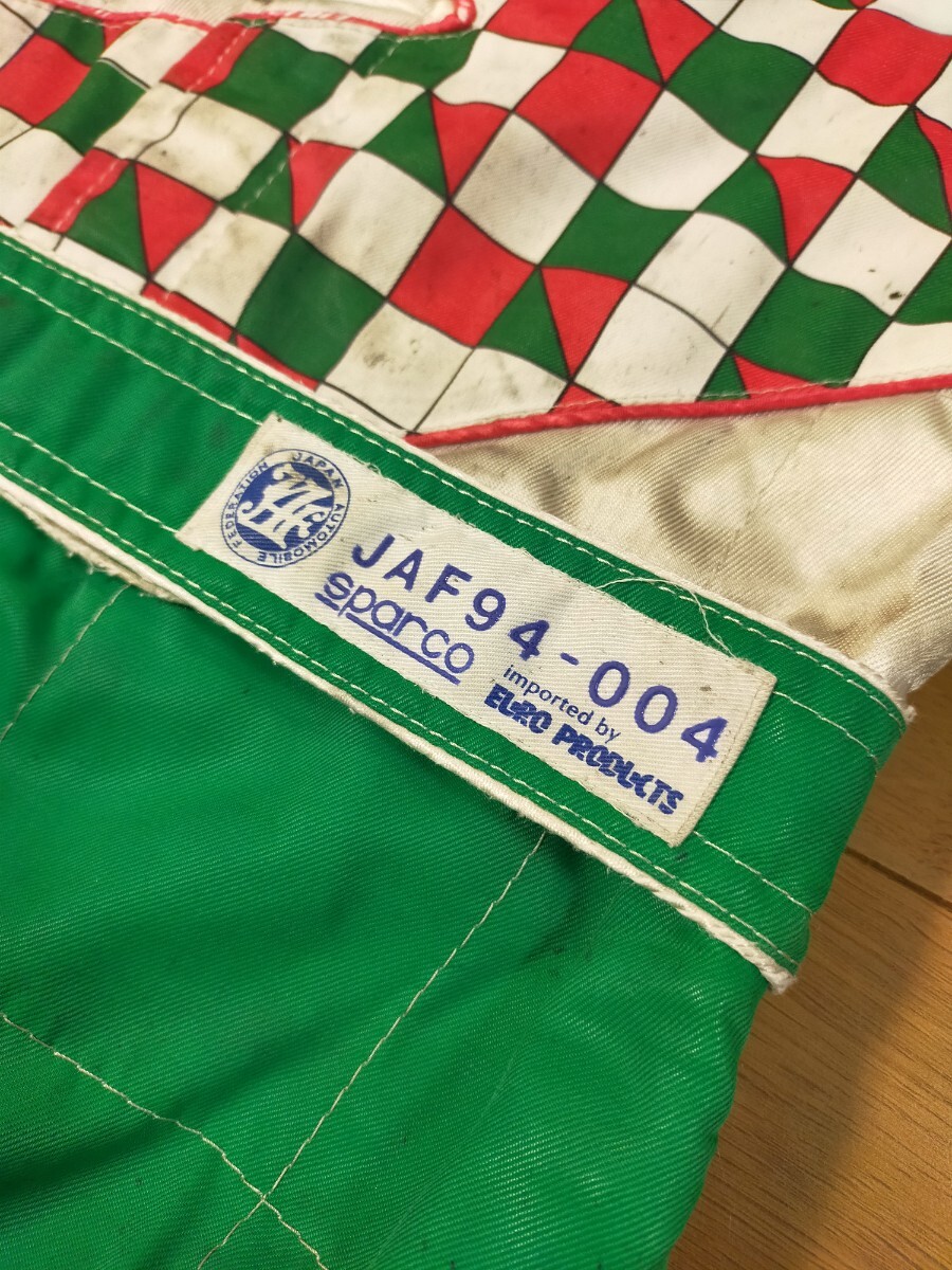 売り切り激安100円スタート!!レーシングスーツ　スパルコ　トニーカート　カートスーツUSED_10