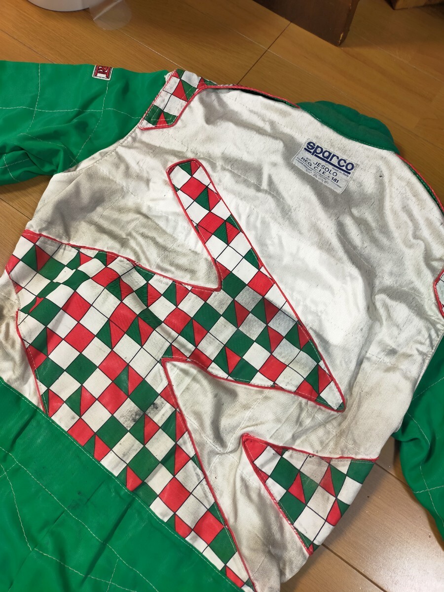 売り切り激安100円スタート!!レーシングスーツ　スパルコ　トニーカート　カートスーツUSED_7