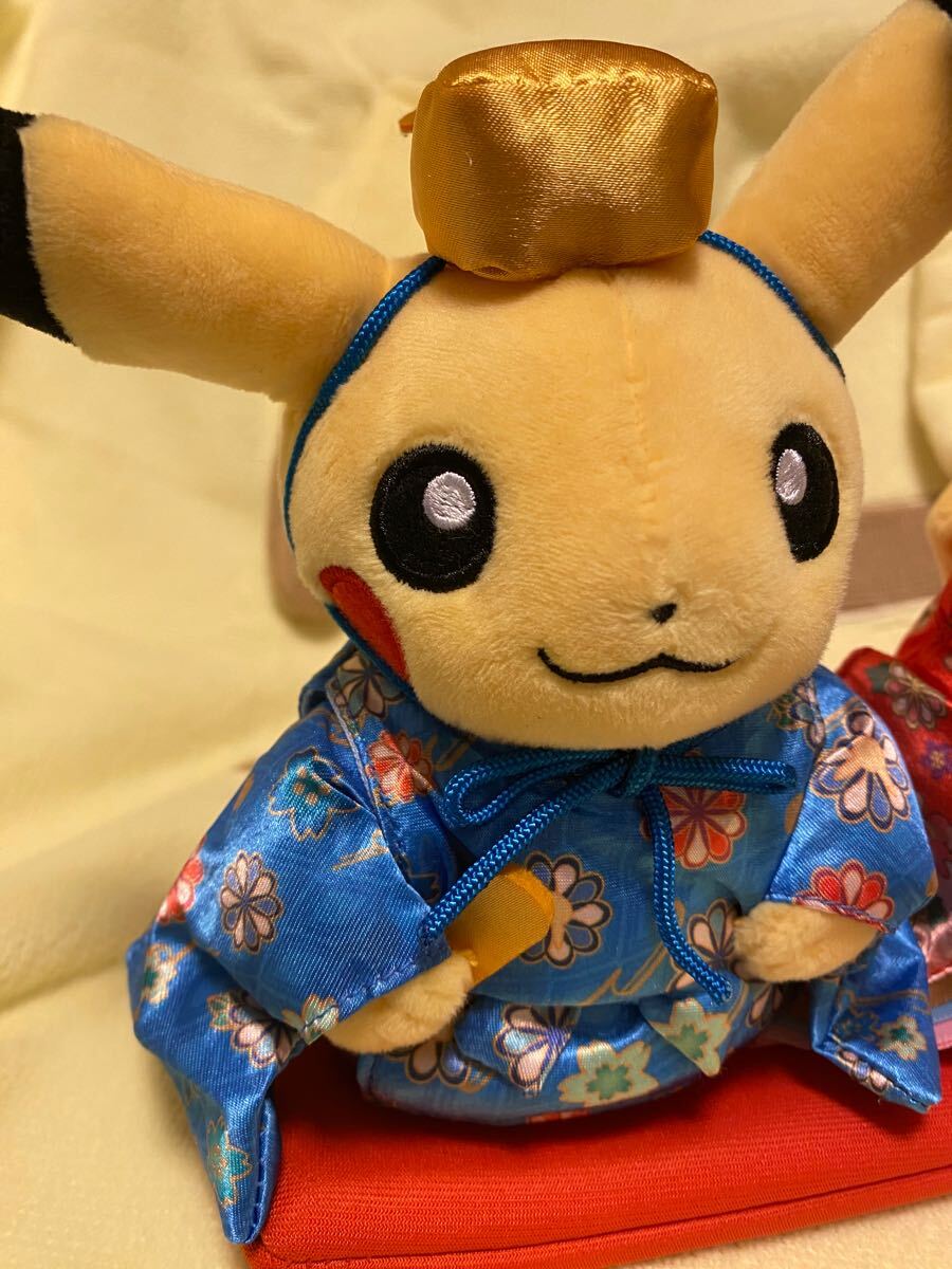 美品 タグ付き ポケモンセンターオリジナル ぬいぐるみ マンスリーペア