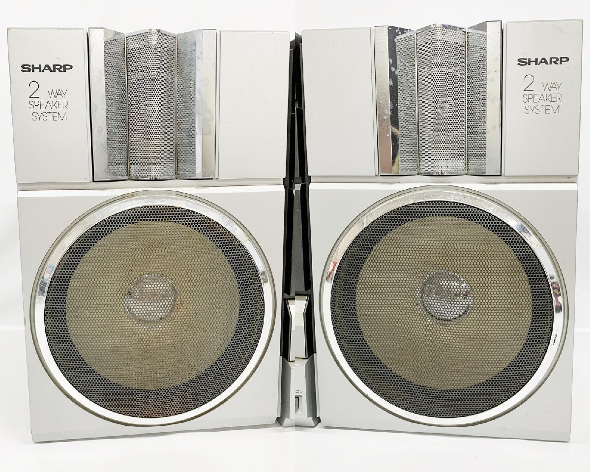 ☆SHARP シャープ MR-990 FM/AF ステレオメロディーダブルカセット