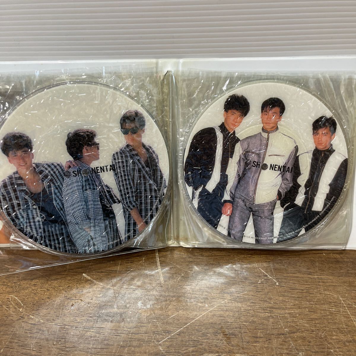 レコード BEST OF 少年隊 EP ピクチャーレコード 8枚組 当時物