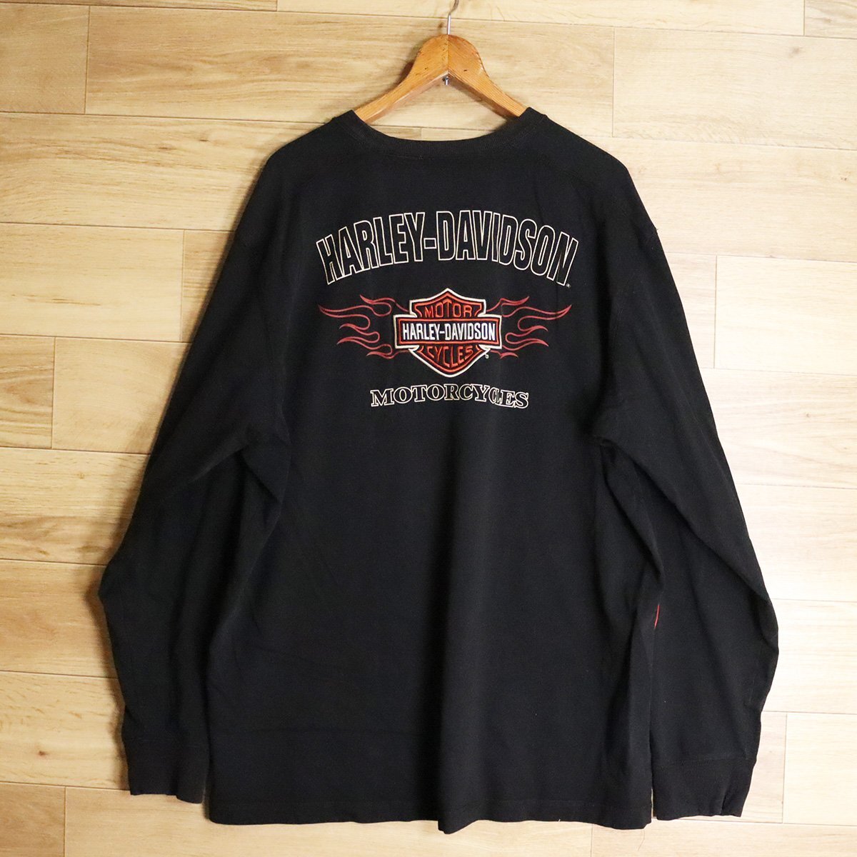 E2K/R8.1-1 Harley Davidson ハーレーダビッドソン ロンT 長袖 Tシャツ