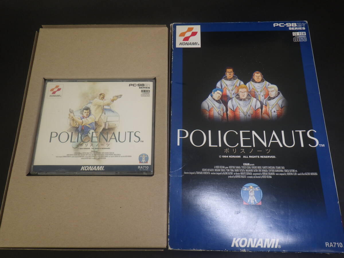 MM7) KONAMI 小島秀夫 POLICENAUTS PC-9821 PC-98 コナミ ポリスノーツ