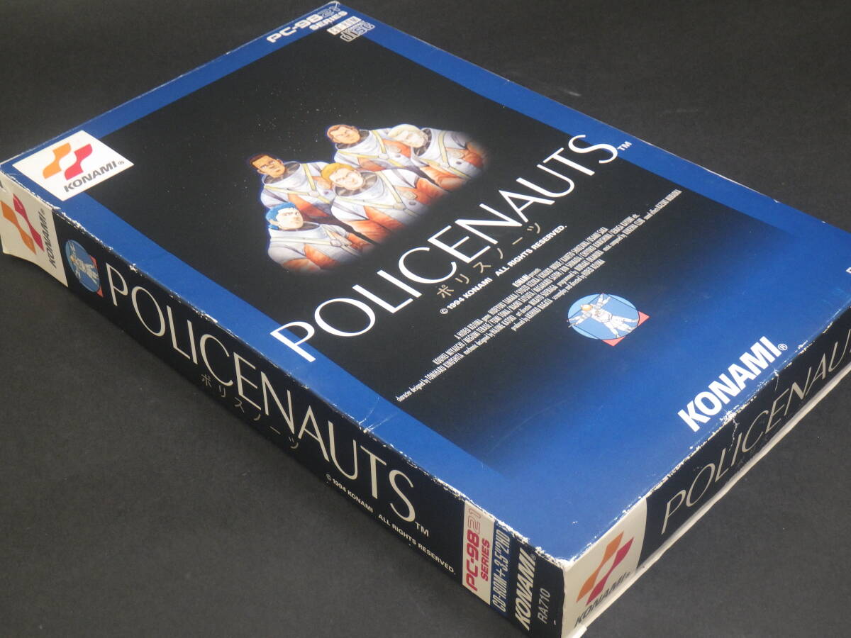 MM7) KONAMI 小島秀夫 POLICENAUTS PC-9821 PC-98 コナミ ポリスノーツ