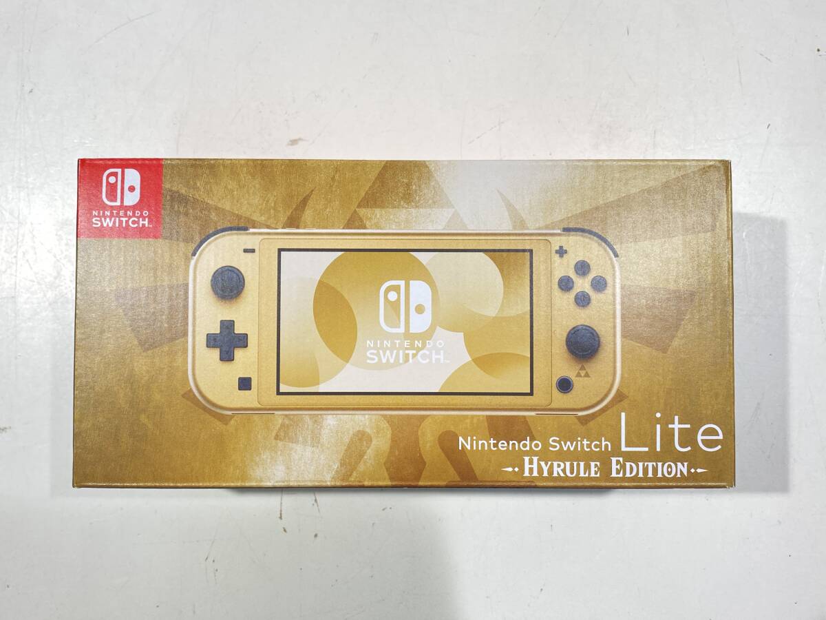 1円スタート 未使用品 店舗印有 Nintendo Switch Lite HYRULE EDITION