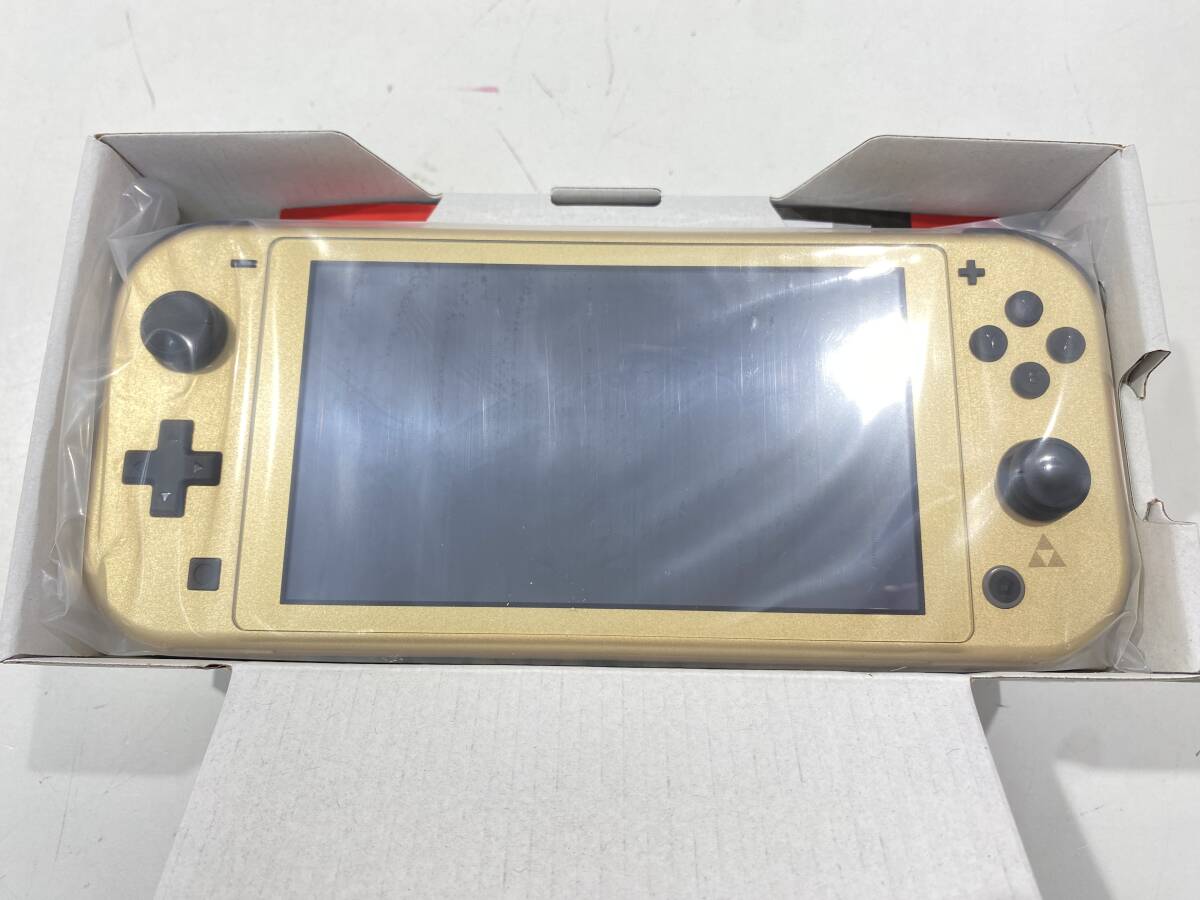 1円スタート 未使用品 店舗印有 Nintendo Switch Lite HYRULE EDITION