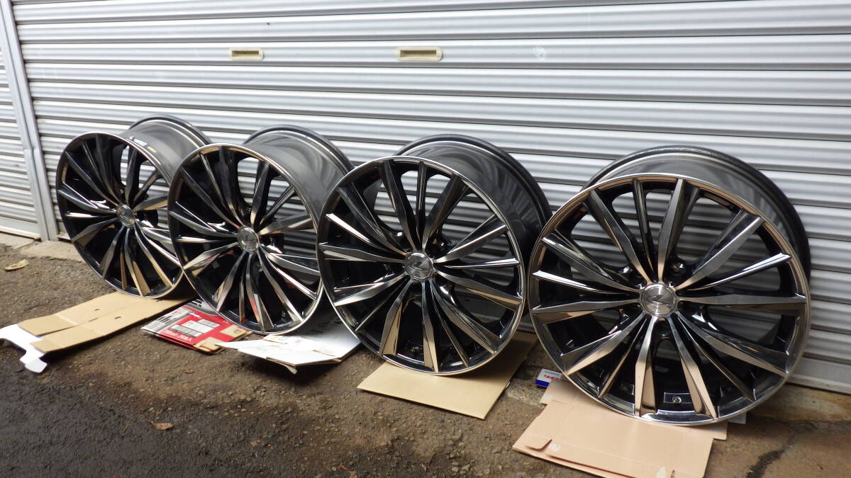 weds レオニス　美品　18インチ　8ｊ　+42　114.3 5穴　_1