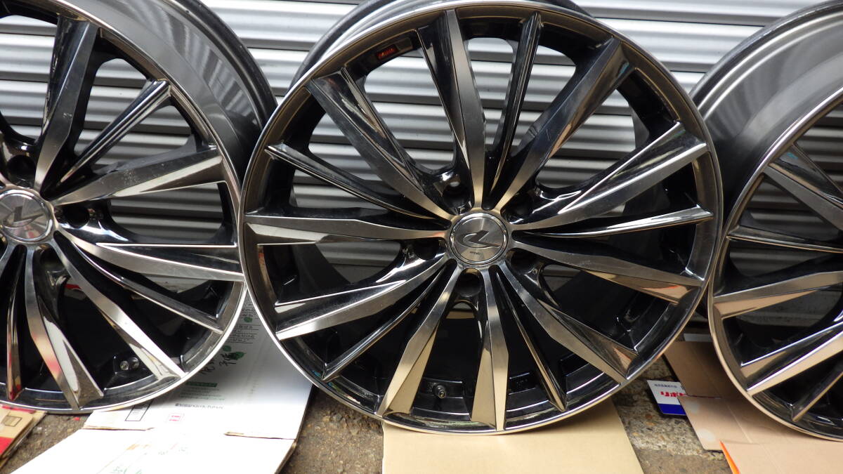 weds レオニス　美品　18インチ　8ｊ　+42　114.3 5穴　_2